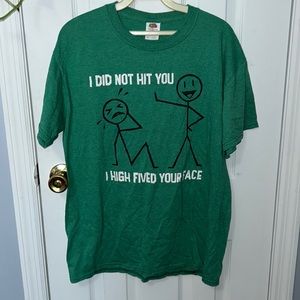 Men Green Short Sleeve Shirt Sz Medium NWOT